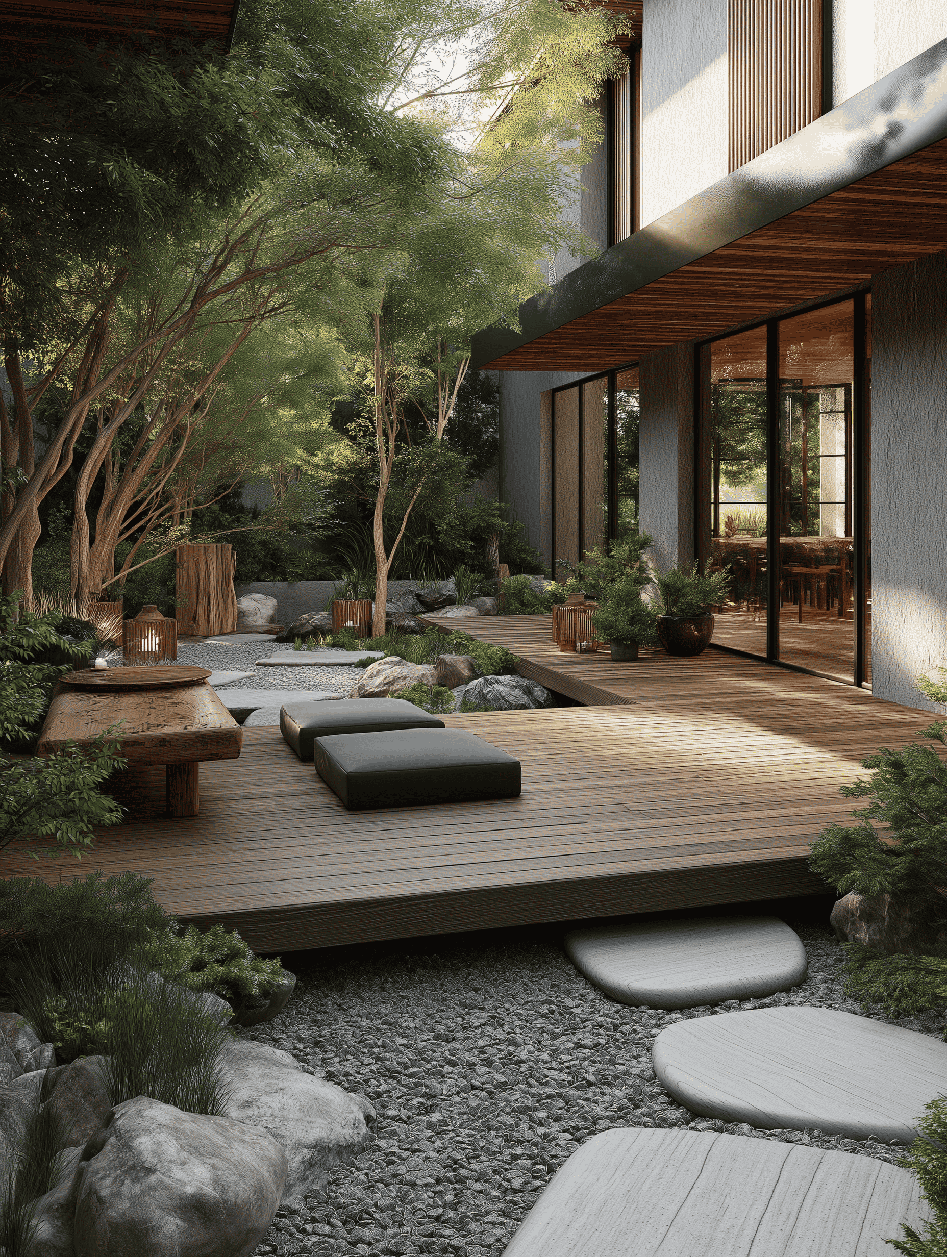 Designing a traditional Turkish courtyard